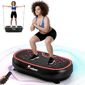 2026 EvoSpark Dual Motor Whole Body Vibration Plate Exercise Machine