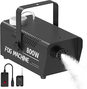 800W High-Output Fog Machine (3500 CFM Smoke Output)