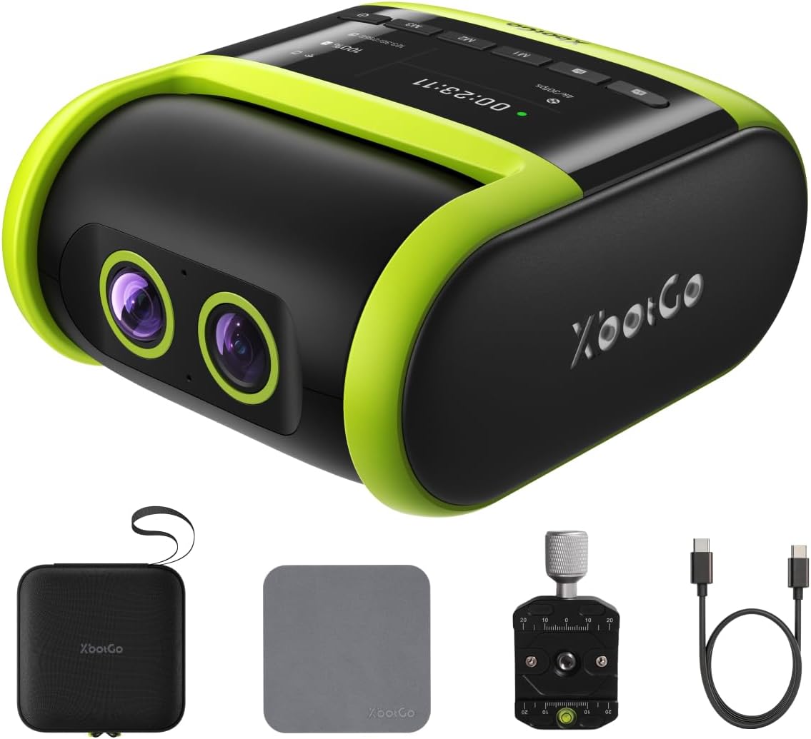 XbotGo Falcon All-in-One 4K AI Sports Action Camera (Edge Green)