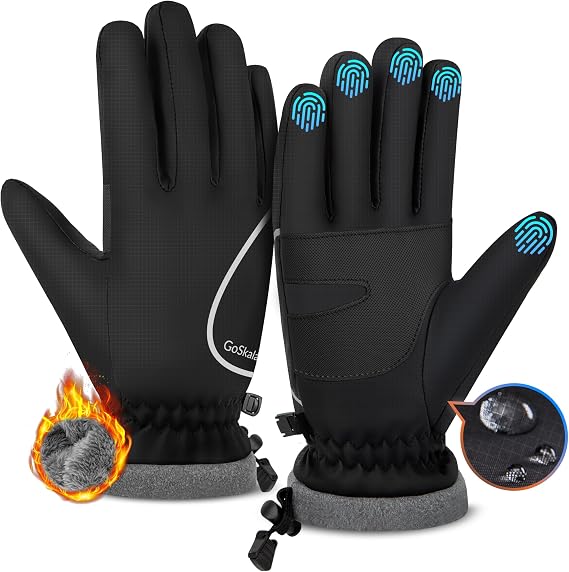 Waterproof Thermal Winter Gloves for Men and Women