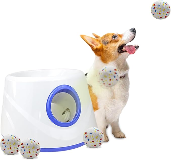 Automatic Dog Ball Launcher Machine for Small & Medium Dogs