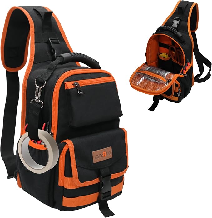 Sling Heavy-Duty Canvas Electrician & HVAC Tool Bag