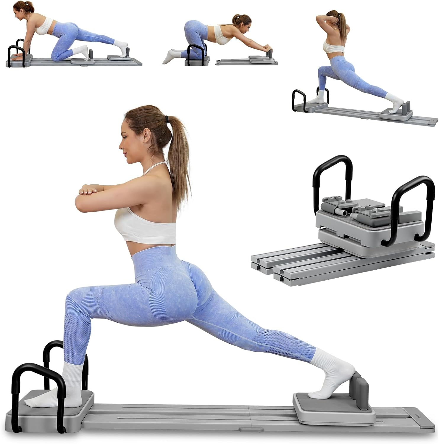 66.9″ Portable Pilates Reformer Board Track