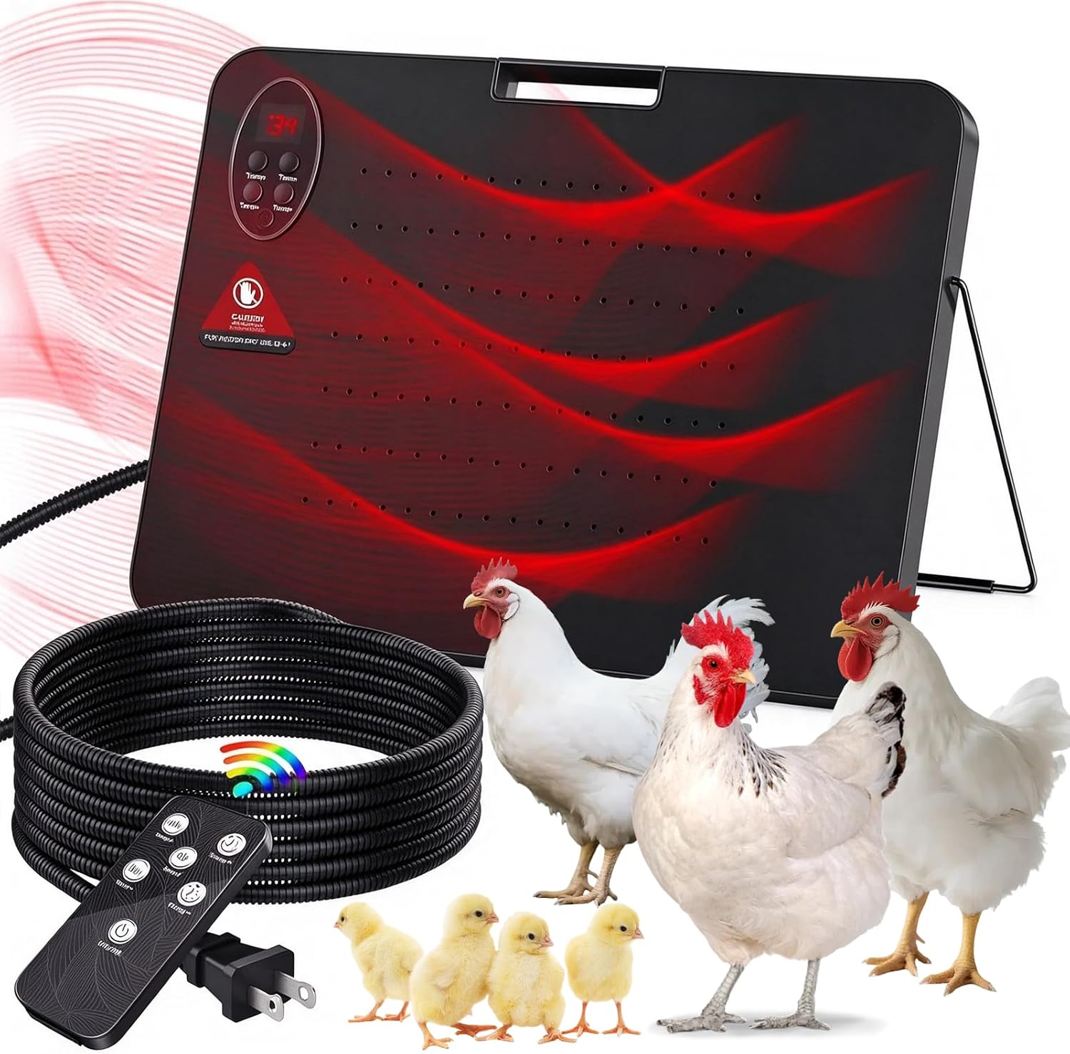 200W Radiant Heat Panel Chicken Coop Heater