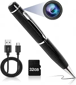 1080P HD Portable Wearable Mini Hidden Camera Pen