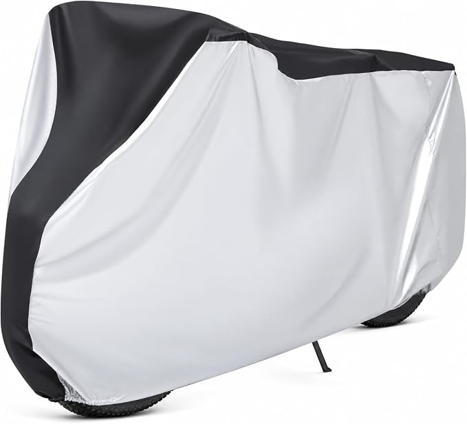 QEASET Bike Cover Waterproof Outdoor Storage Bicycle Cover for 1 Bike