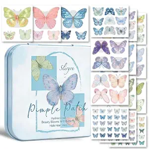 135 CT Cute Butterfly Pimple Patches for Face & Body