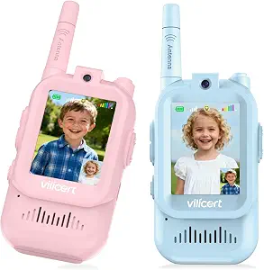 Video Walkie Talkies for Kids – Interactive Handheld Toy Set