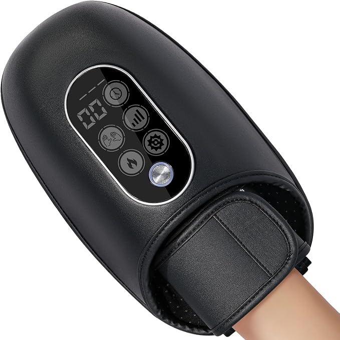 4D Kneading Hand Massager with Heat and Air Compression