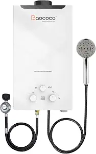 18L Propane Tankless Water Heater (4.76 GPM, 115,425 BTU) with Digital Display