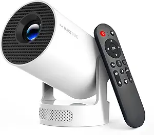 Magcubic Mini 4K-Supported Portable Smart Projector (WiFi 6 & Bluetooth 5.4)