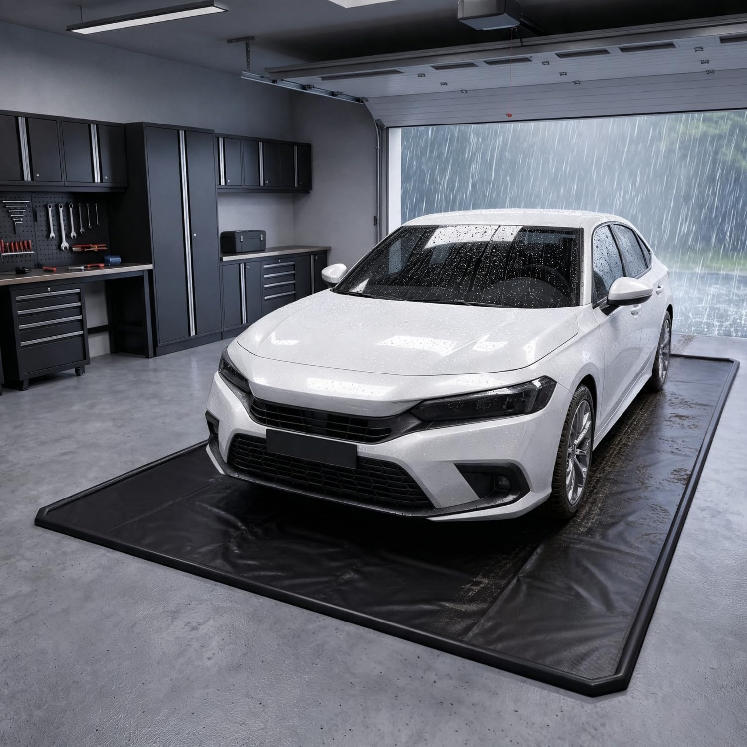 7’9″ x 16′ Heavy-Duty Garage Floor Containment Mat