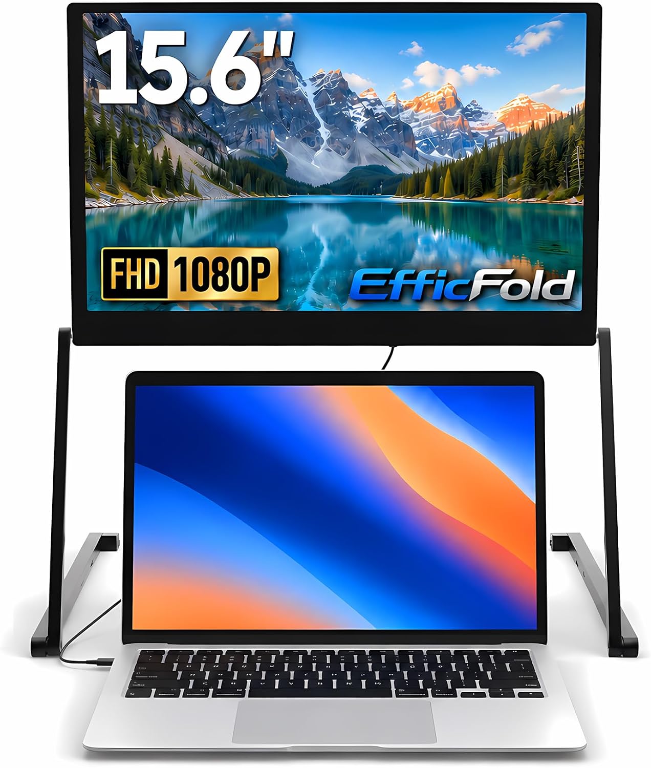 LiftVue 15.6″ Portable FHD 1080P IPS Laptop Monitor