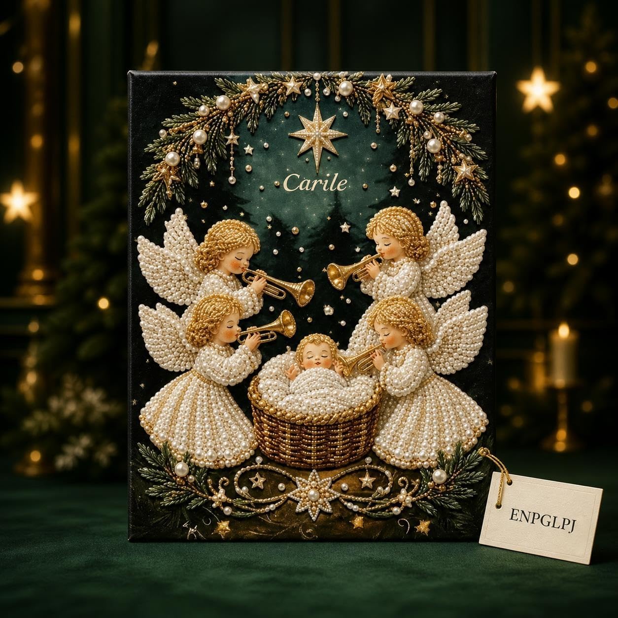 3D Diamond Jesus Birth Nativity Kit