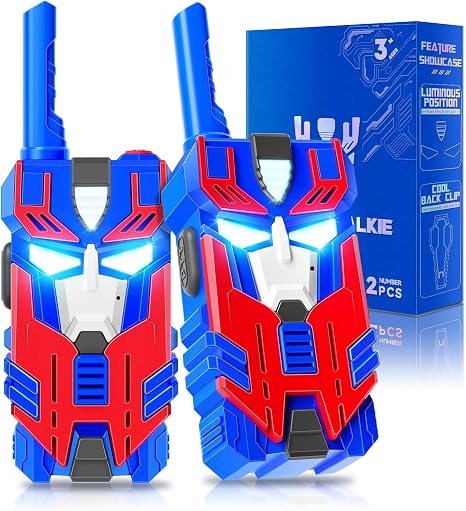 Transform Robot Walkie Talkies for Kids