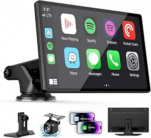 9″ Wireless CarPlay Screen Backup Camera