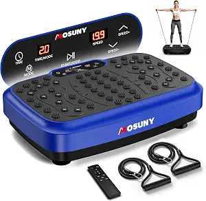 Vibration Plate Exercise Machine for Weight Loss & Lymphatic Drainage (450 lbs Capacity)