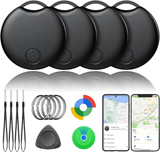 Dual-System Bluetooth Smart Tag Tracker for iOS & Android