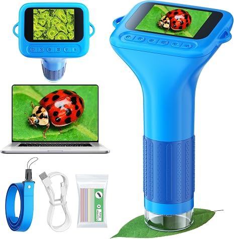 Odatay Digital Kids Microscope Kit 1000X