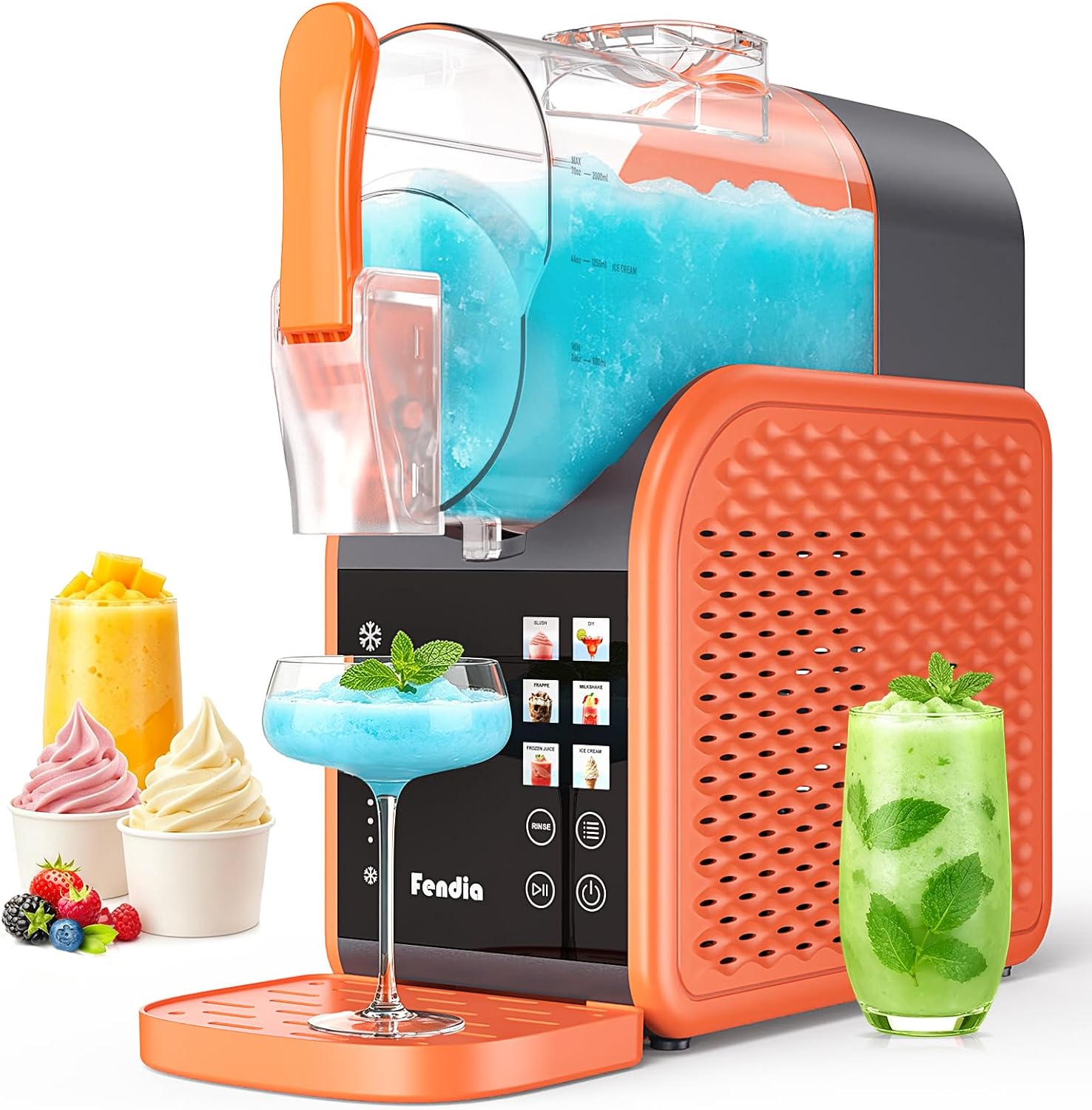 Max 95oz Home Slushie Machine with 6 Smart Presets