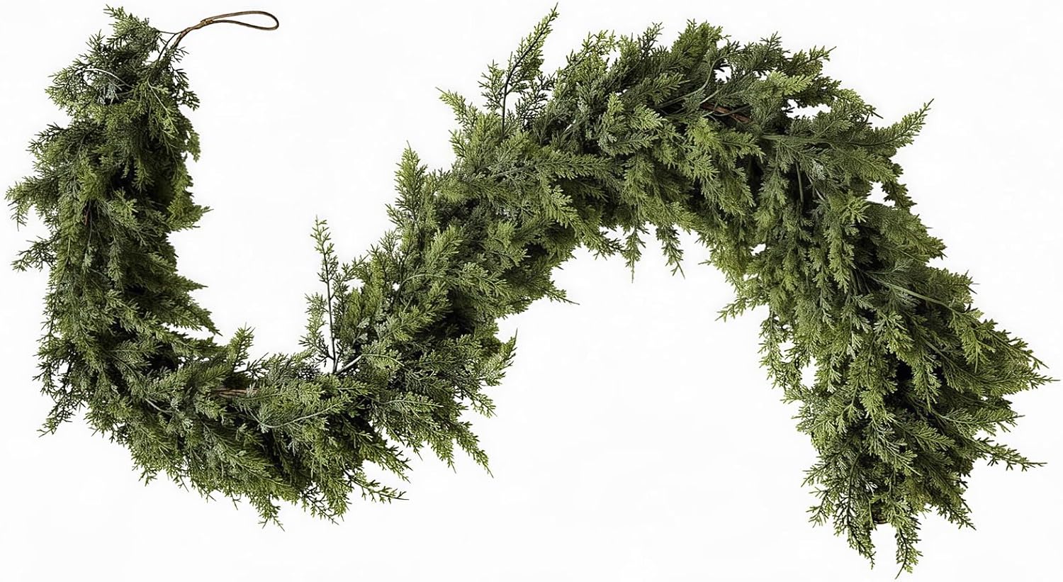 9 FT Faux Christmas Cedar Garland