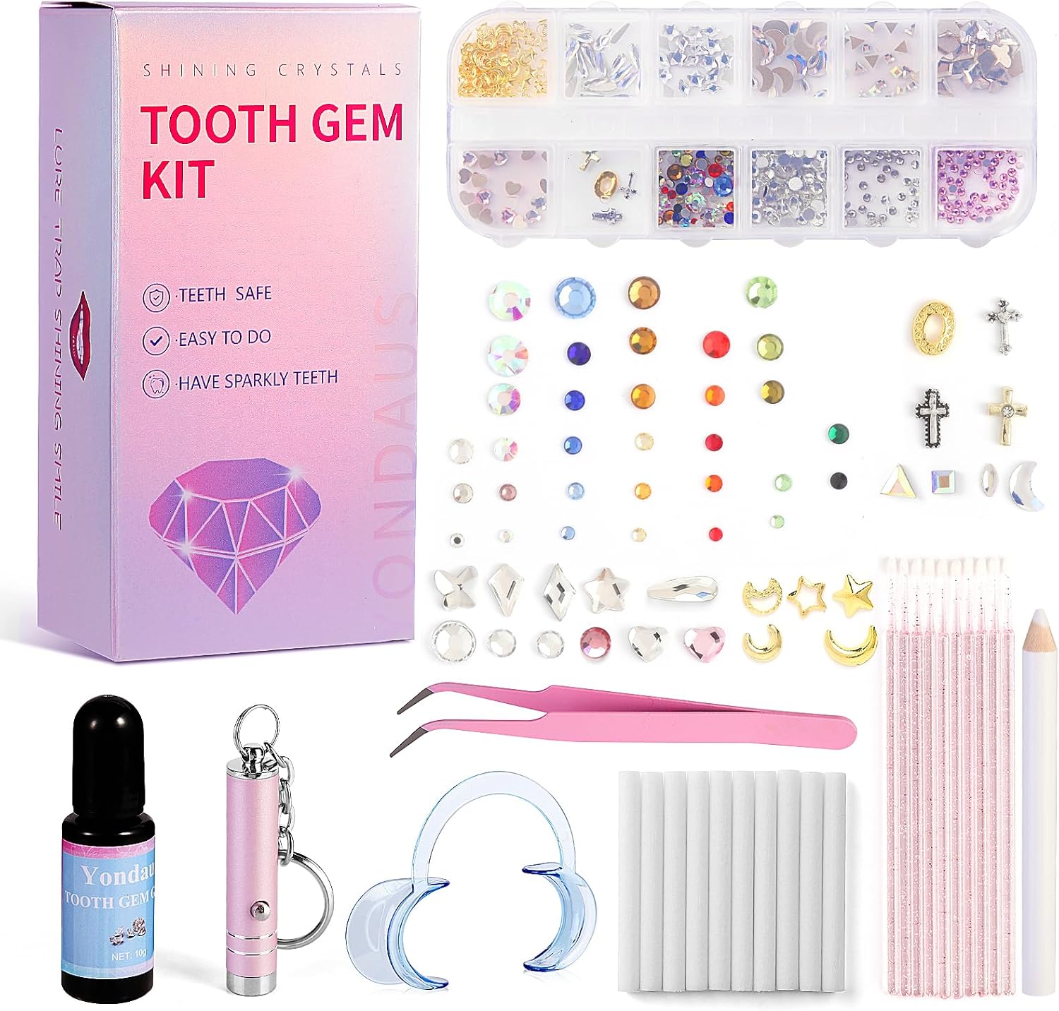 XIHONG DIY Tooth Gem Kit