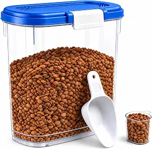 Airtight Pet Food Storage Container Slim